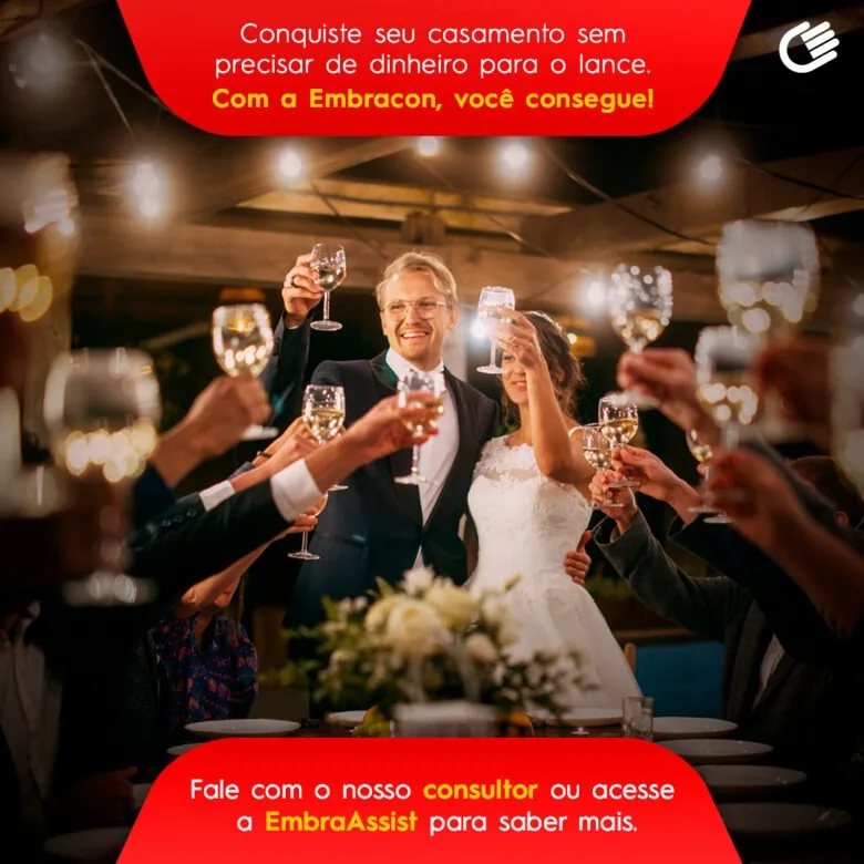 O casamento dos seus Sonhos Sem Juros Com Consórcio